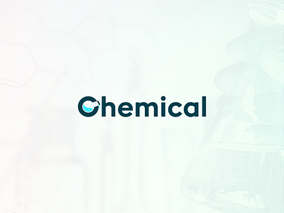 Chemical Negative Space Logo chemical logo chemical negative space logo lab lab logo logo design medical lab medical lab logo medical laboratory logo minimal logo minimalist logo negative logo negative logo design negative space negative space logo wordmark logo