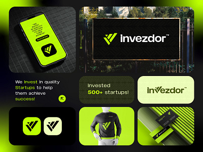 InVezdor - Investment Finance Logo Design - Unused brand identity branding business design finance finance logo fund icon invest investment logo logo design logo designer logos marketing minimal modern logo pay logo payment venture