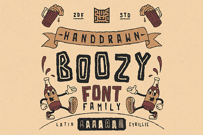 BOOZY FONT FAMILY adventure adventure font boozy font family display font font font bundle font typeface fonts commercial fonts commercial use fonts handwriting hand drawn hand drawn font handlettered logo font retro retro font retro font bundle t shirt font vintage vintage font