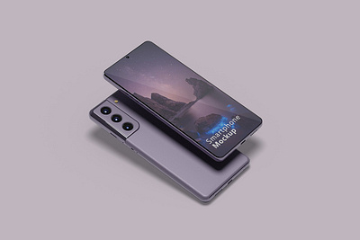 Smartphone Display Mockup background blank business cell design device digital display isolated mobile modern smart cellphone smartphone display mockup technology telephone white