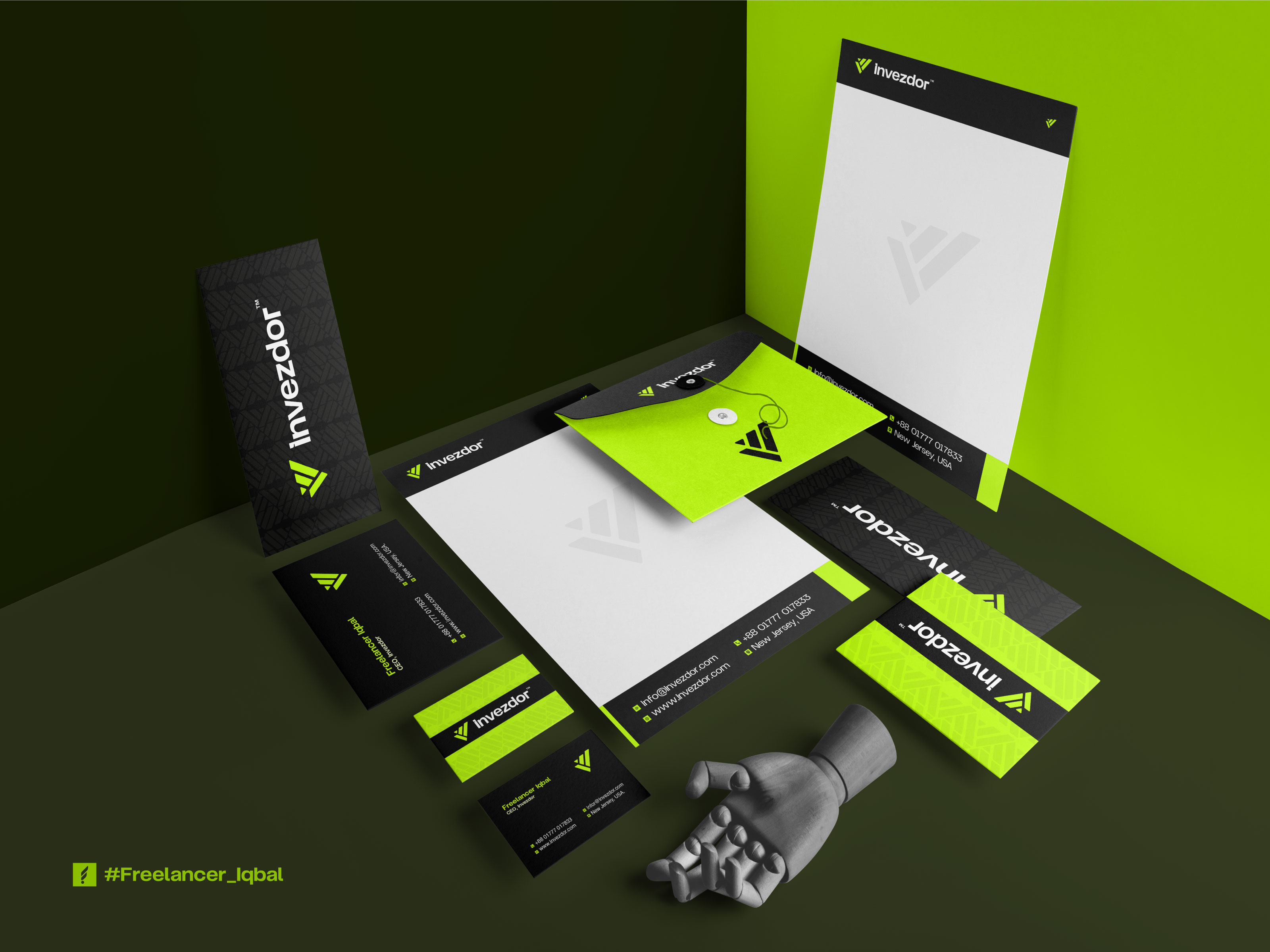 Example of Premium Logo & Visual Identity Package