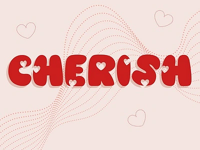 Cherish Display Font cherish display font chunky chunky font chunky fonts fonts fun font millennial font millennial fonts pretty fonts psychedelic psychedlic retro fonts wavy fonts wavy letters wavy retro wavy retro font y2k y2k aesthetic y2k fonts procreate