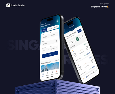 Airlines Mobile App airlines airlines booking airplane booking animation app design booking booking app fixoria studio flight app flight booking mobile app mobile booking online booking redesign singapore airlines ticket booking ui design ui ux visual design