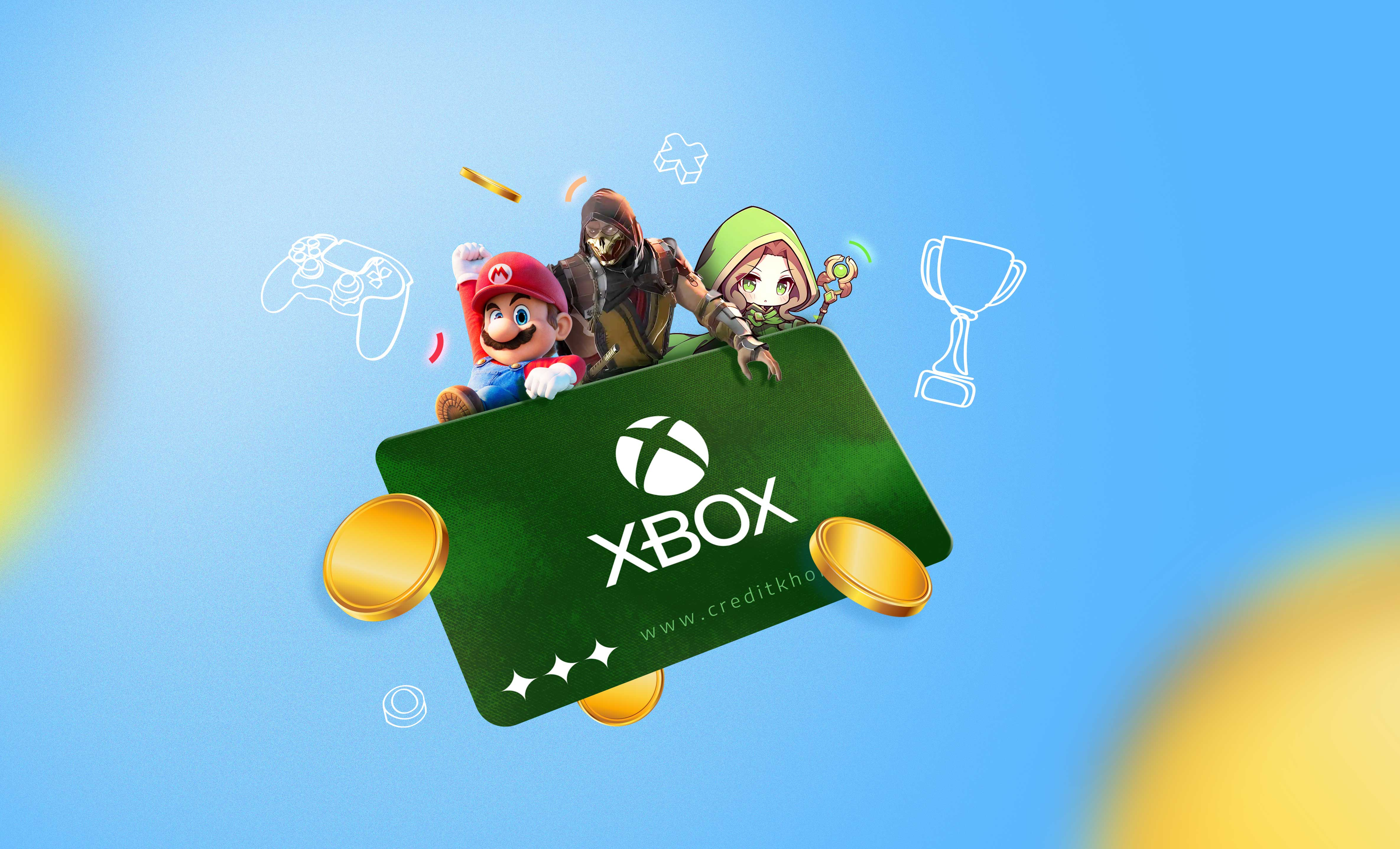 Gift card game background battle blue card character characters coin combat game games gift giftcard mario pes play playing ps4 ui xbox xbox card