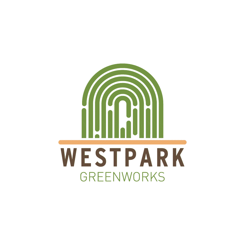 West Park Green Works Logo animation art direction branding design fun logo motion design