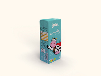 - Brique de lait - art branding child design graphic design illustration illustrator milk packaging vector