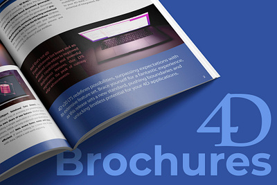 Brochures - Plaquettes et catalogues 4D brochures catalogue impression print