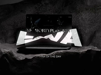 Winner - FWA Site of the Day animation awards branding design fwa minimal monochrome typography ui ui design web web design website