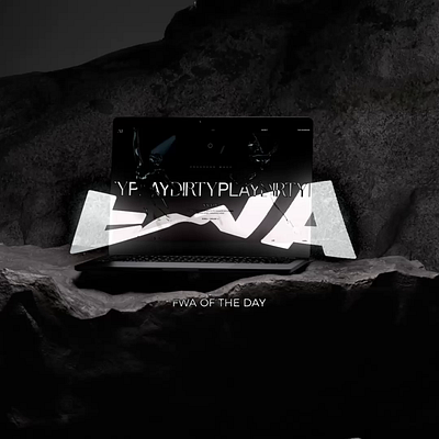 Winner - FWA Site of the Day animation awards branding design fwa minimal monochrome typography ui ui design web web design website