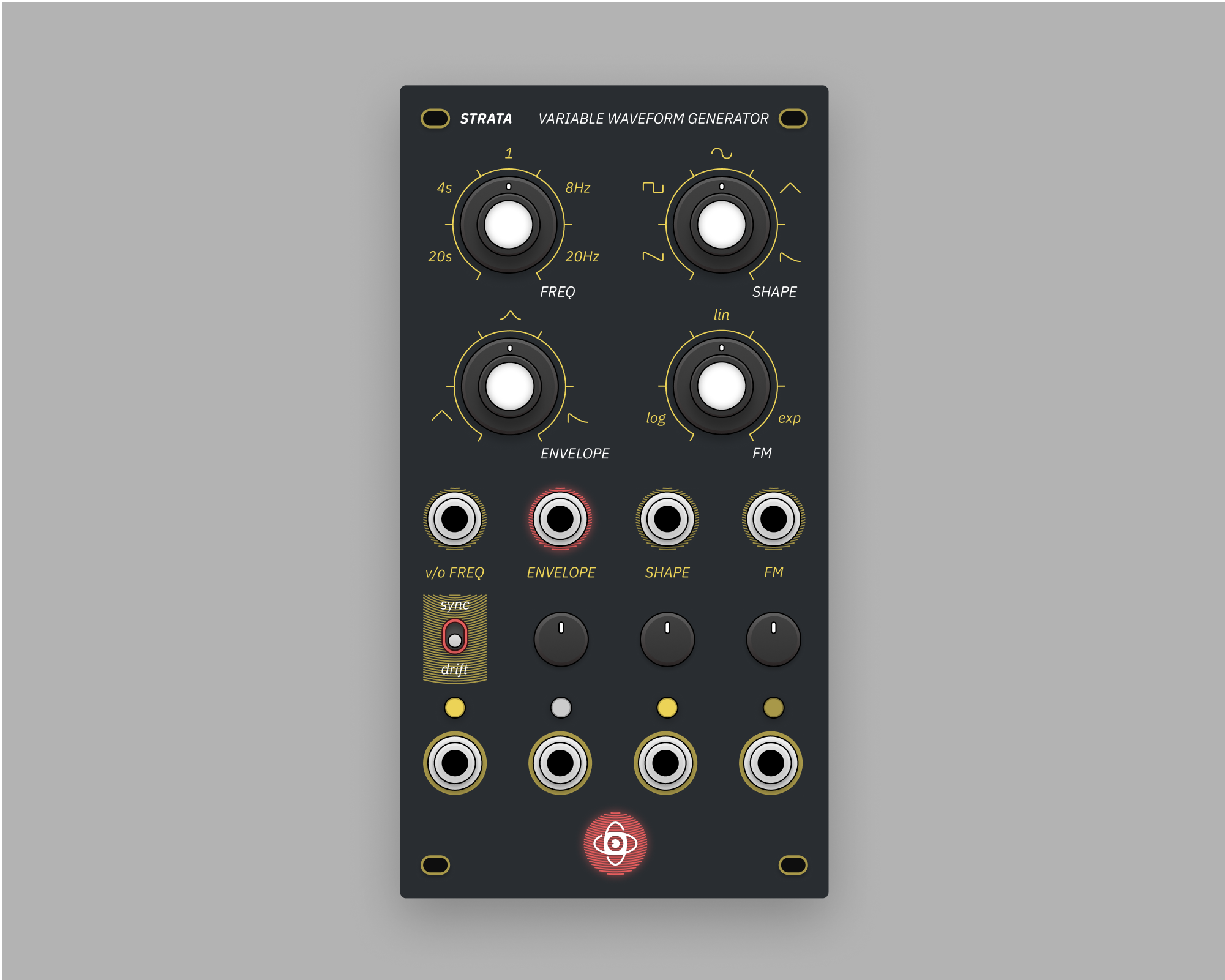 Strata- Variable Waveform Generator art graphic design hardware