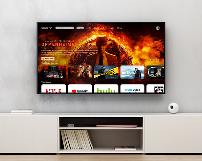 Smart TV UI design amazon tv amazon tv ui amazon tv ui design apple tv ui apple tv ui design google tv google tv ui design intuitive design live tv smart tv ui tv app ui ux uxui