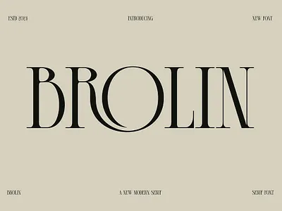 Brolin Font branding freebies graphic design illustration logo motion graphics typography ui
