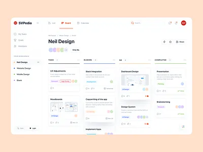 Dashboard for Task Management 3d animation app appdesign branding dashboard design graphic design illustration logo motion graphics sprint task task management ui uidesign ux uxdesign web design website