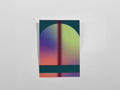 Chromatic Horizon: Abstract Poster Series colors design gradient graphic design illustration illustrator photoshop poster texture ui