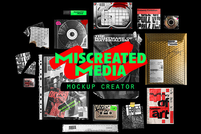 Miscreated Media Mockup Creator 90 computer creator digital header hero letterhead miscreated media mockup creator mock up mockupcloud paper poster retro showcase stationery template