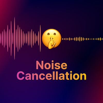 Illustration for Noise Cancellation