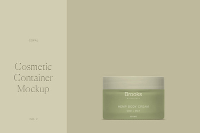 Cosmetic Container Mockup No. 2 beauty mockup cbd mockup cbd packaging container mockup cosmetic container mockup no. 2 cosmetic jar packaging cream mockup glass container mockup glass jar mockup jar mockup lotion mockup minimalist mockup packaging mockup skincare jar mockup skincare mockup skincare packaging mockup