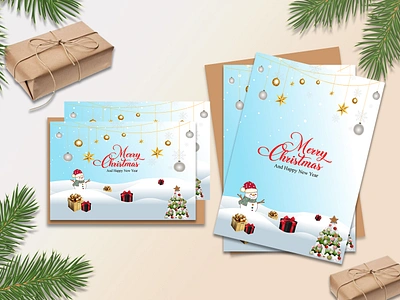 Christmas Wish\Gift Card art branding christmas gift card christmas wish card christmas wishgift carrd creative design facebook post gift card graphic design illustration instagram post print product design socialmedia template wish card