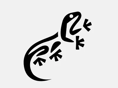 LOGO - LEZARD animal animals branding design graphic design icon identity illustration lezard logo marks symbol ui
