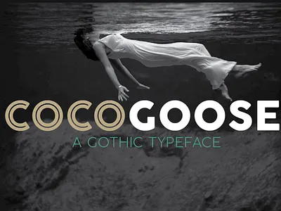 Cocogoose Pro - 17 styles basic bold clean cocogoose cocogoose pro 17 styles contemporary display faded inline letterpress logo modern monoline opentype outlined rounded vintage