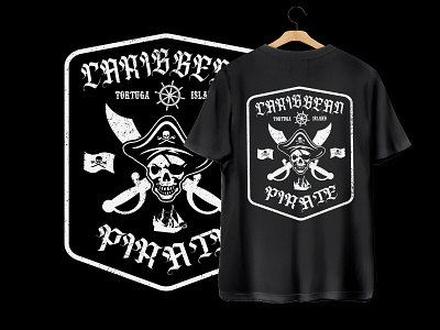 VINTAGE PIRATE T-SHIRT DESIGN design graphic design illustration pirate piratedesign piratetshirtdesign t shirt design tshirt tshirtdesign vector t shirt vectortshirtdesign vintagetshirtdesign