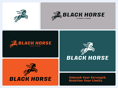 Logo Design for Fitness and Training Centre adobe illustrator branding fitness logo fitness training graphic design gym gym centre gym centre logo horse icon horse logo horse logo design logo design logo mark minimal training centre logo