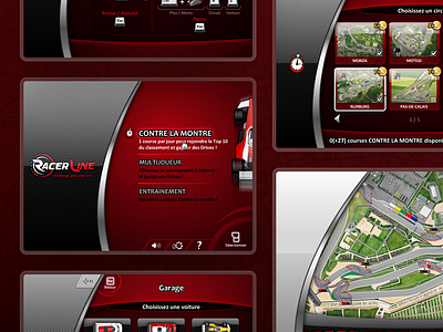 [Archive] Car racing strategy game app branding design graphic design illustration logo ui ux