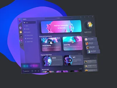 Community Platform Design branding design graphic design illustration typography ui vector