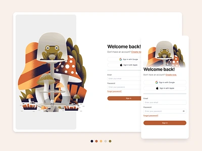 Day 1 - Sign-In Page (Daily UI Challenge) accessibledesign branding colors daily ui dailyuichallenge design playfului sign in sign in page ui uichallenge