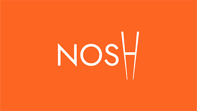 NOSH - Get Your Desired Meals. app icon delivery app food graphic design illustrator logo logo design