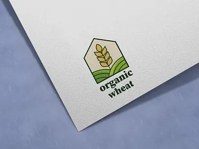 Organic Wheat - Logo Design agency branding business corporate creative design digital graphic graphic design icon logo modern organic professional wheat
