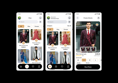 Fashion App Ui Design e commerce fashion app mobile app ui ux