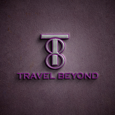 Travel Beyond Company Logo adobe illustrator adobe photoshop graphic design logo ui