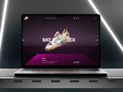 Nike Crypto Kick UI Concept branding crypto design fashion figma illustration landing page logo motion graphics nft portfolio ui ux web design