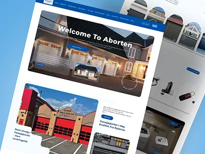 Garage Website Home Page banner bento design figma garage website graphic designer home page landing page photoshop realestae social media desgin trending website ui ux uxui designer visual desugn web desgin website