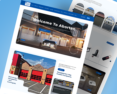 Garage Website Home Page banner bento design figma garage website graphic designer home page landing page photoshop realestae social media desgin trending website ui ux uxui designer visual desugn web desgin website