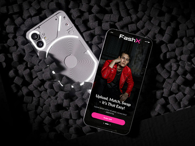 FashX ai android fashion app figma ios mobile app mobile ui swift ui ui ux