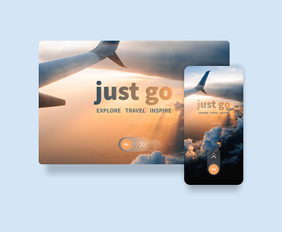 Responsive Travel App - UI Design app branding design illustration interface logo mobile reponsive design responsive responsive app travel travel app ui ui design ux ux design website