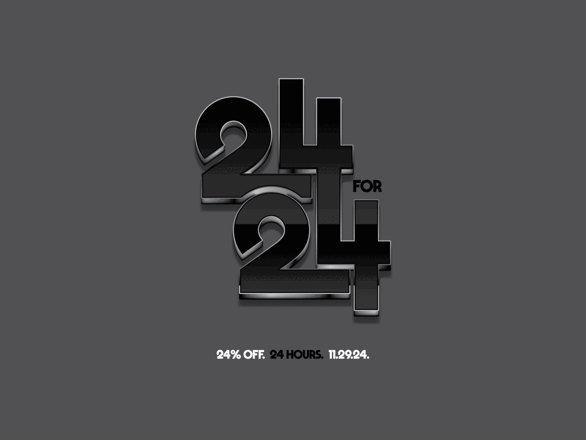 DKNG's 24 for 24 sale is on! 3d dan kuhlken dkng dkng studios graphic styles nathan goldman text type vector