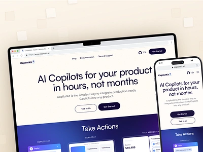 ColipotKit landing page Design 3d ai branding chatbot copilot creative design designstudio graphic design illustration interface landing page logo open source product design ui vector web design