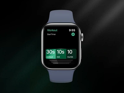 Workout Timer Selector for Apple Watch applewatch daily ui design ui ui component watchos