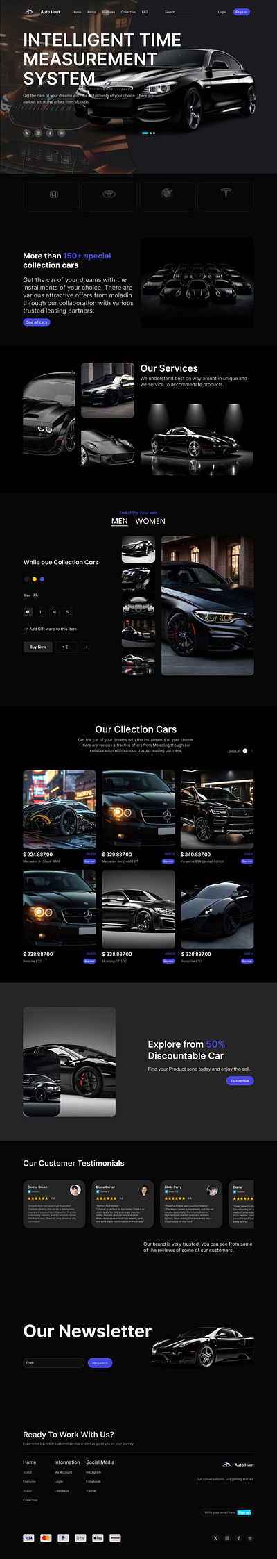 Car landing page design cardesign carlandingpage carui carwebsite cleandesign designsystem interactivedesign interfacedesign landingpagedesign landingpageux luxurycars minimaldesign modernui productdesign uiux userexperience userinterface uxdesign webdesign webui