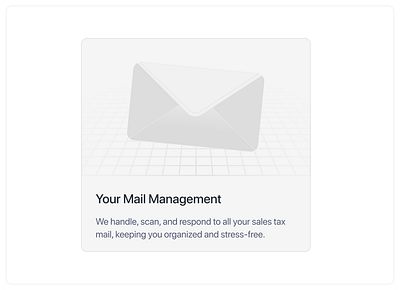 Mail Management ui