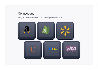 E-commerce Channels Connection ui
