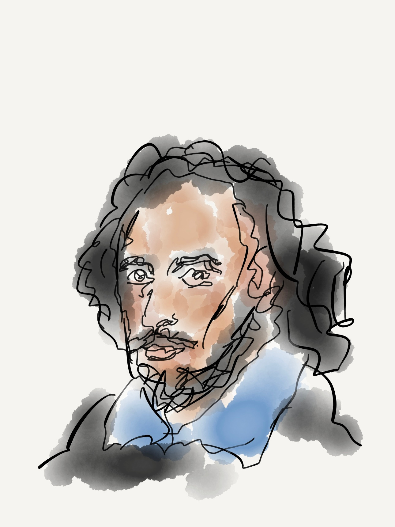 William Shakespeare (1564-1616) art artistolie drawing