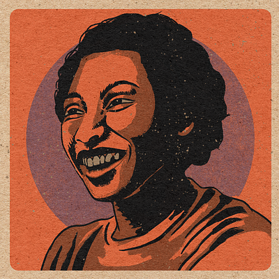 BHM: Mildred Loving graphic design illustration