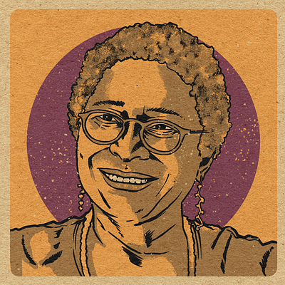 BHM: Alice Walker graphic design illustration