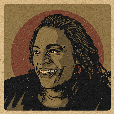 BHM: Sharon Jones graphic design illustration