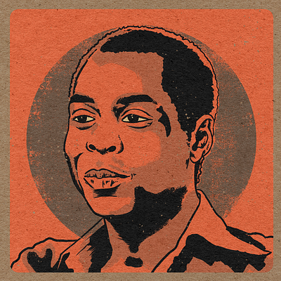 BHM: Fela Kuti graphic design illustration