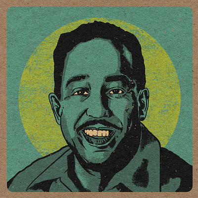 BHM: Langston Hughes graphic design illustration